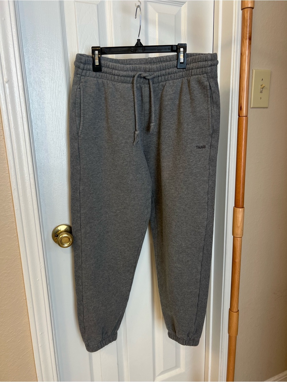 TNA Gray Women's Fleece Jogger Sweatpants
